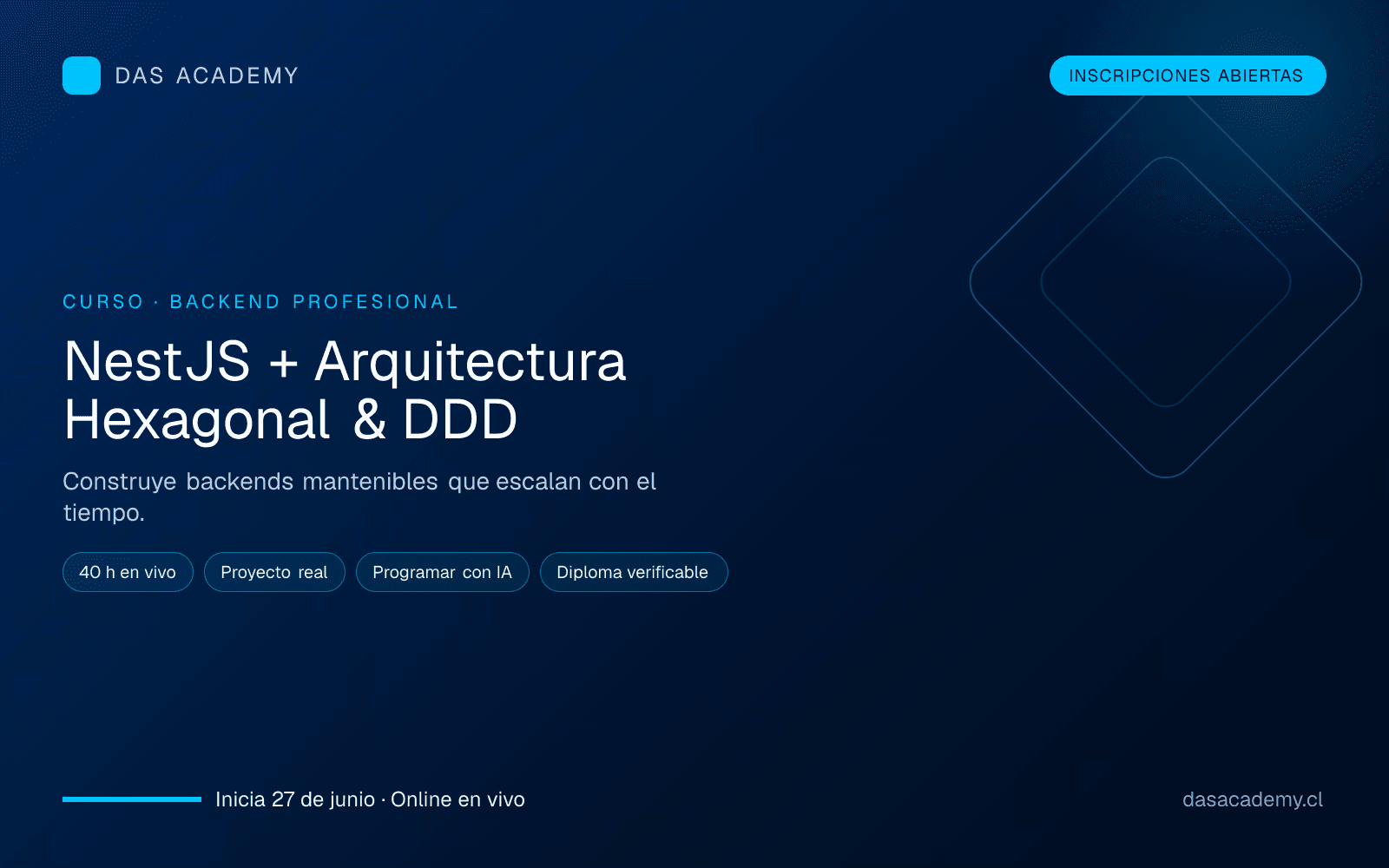 NestJS + Arquitectura Hexagonal & Domain-Driven Design (DDD)