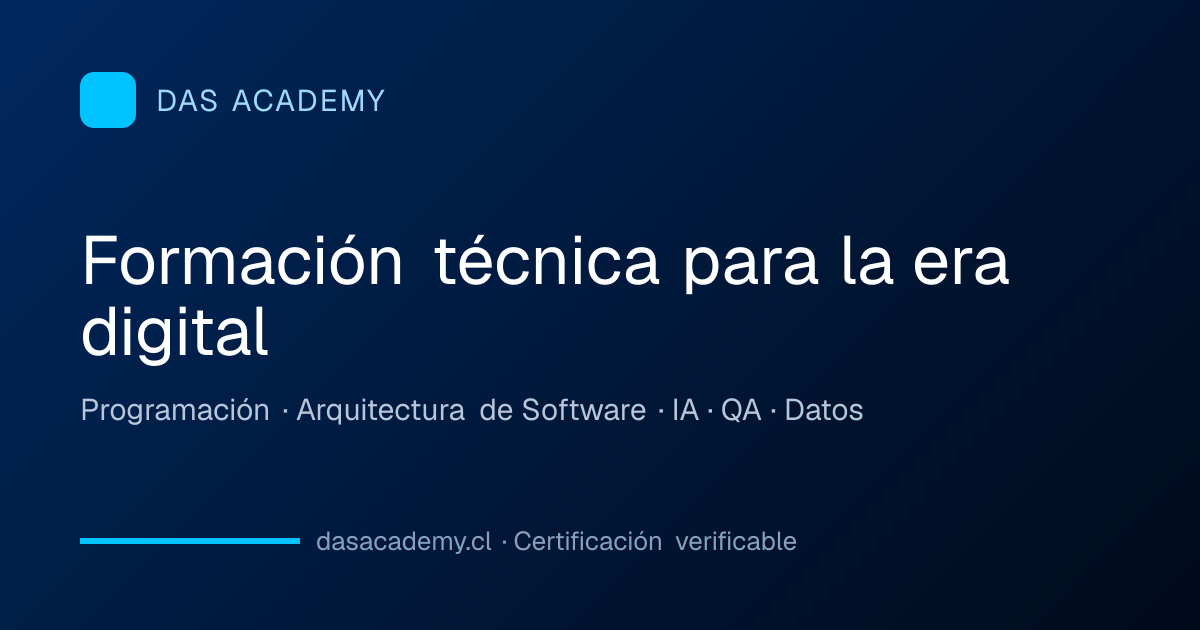 DAS Academy – Formación técnica para la era digital